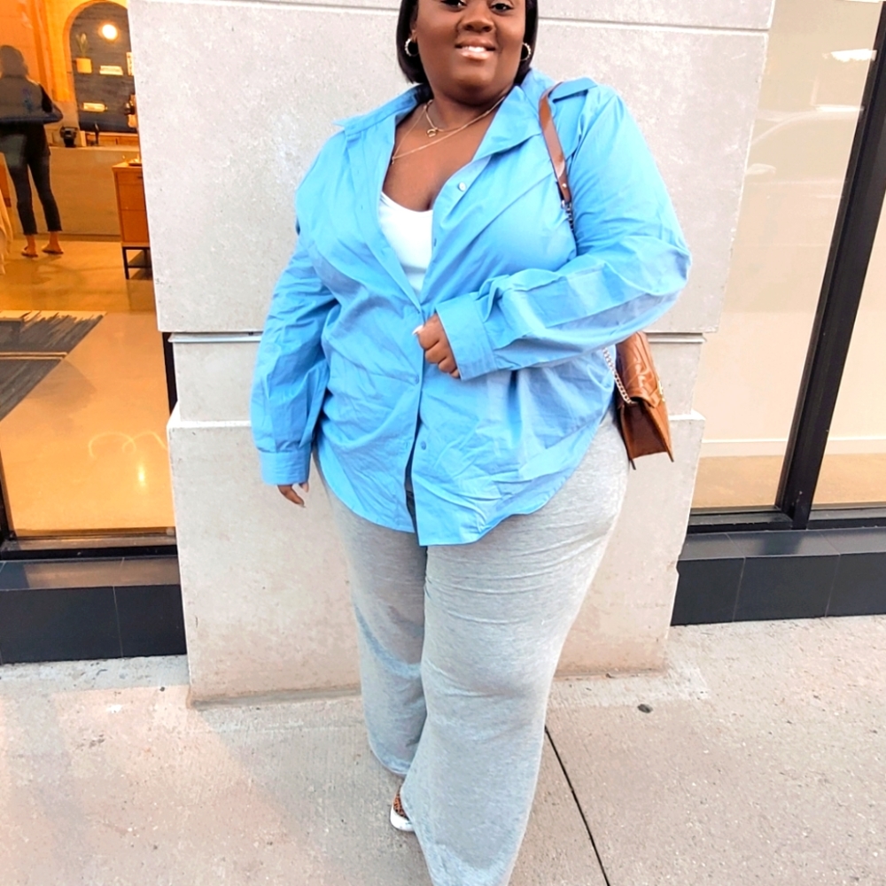 Blue Button Down Shirt